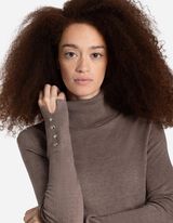 Pullover - Misto viscosa - marrone