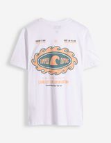 T-Shirt - R&uuml;ckenprint - wei&szlig;