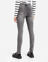 Jeans - Efecte de spălare - Gri