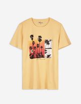 Tricou - Imprimeu - Galben deschis