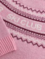 Pullover - gemustert - Pink