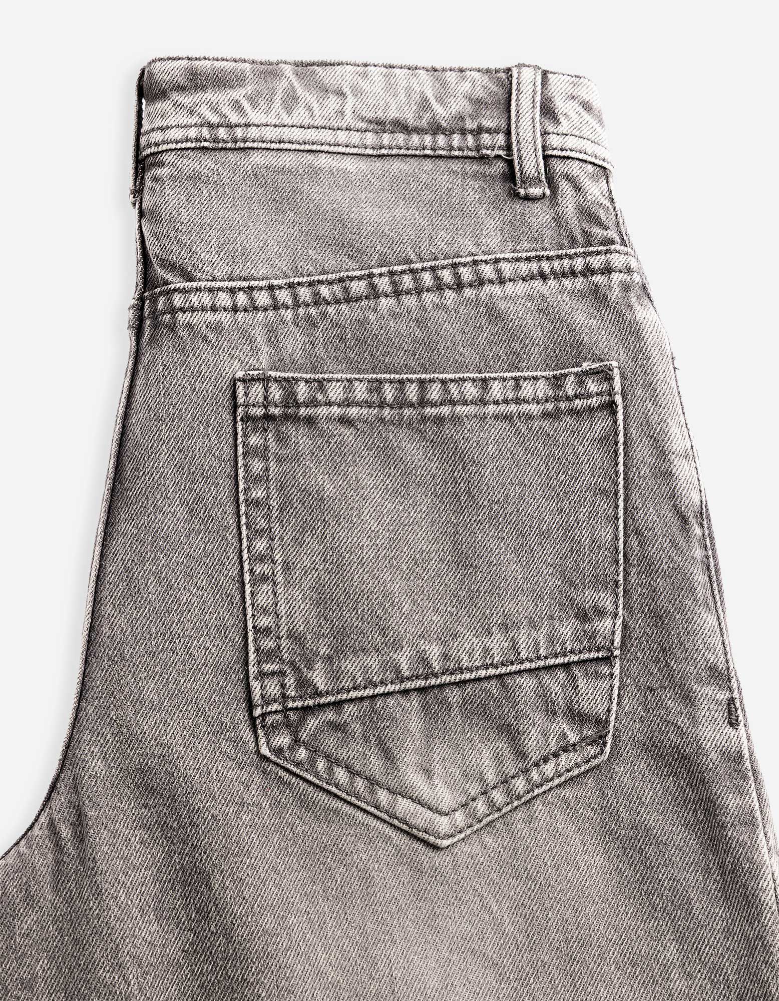 Jeans - Baggy fit - grijs