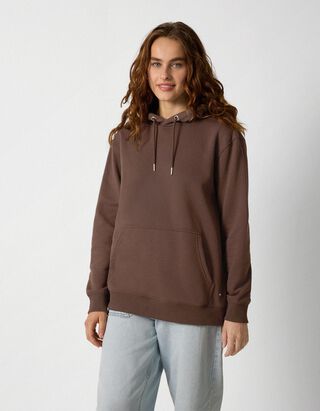 Hoodie - Kapuze - Dunkelbraun