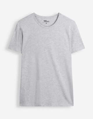 T-Shirt - Stretchanteil - Hellgrau