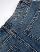 Džínsy - Straight Fit - tmavomodra