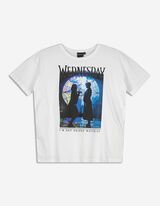 Tričko - Rodina Addamsovcov - biely