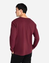 Hossz&uacute; ujj&uacute; felső - Lezser fazon - m&eacute;lyv&ouml;r&ouml;s