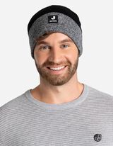 Gebreide muts - Omslag - zwart