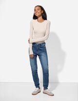 Džínsy - Skinny Fit - tmavomodra