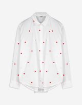 Blouse - Broderie - blanc