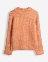 Pullover - &Auml;rmel mit fixiertem Aufschlag - Orange