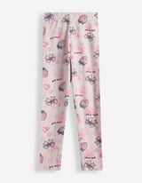 Leggings - Stampa allover - rosa