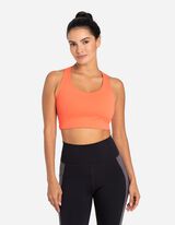 Cropped top - Zachte touch - oranje