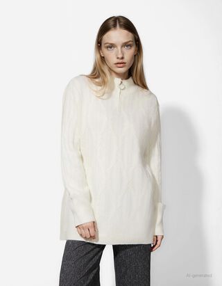 Troyer - Trikotažas - baltas