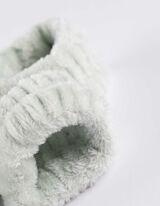 Haarschmuck - Schleifenapplikation - grün