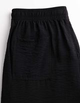 Kalhoty - Balonov&yacute; střih - cern&aacute;