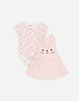 Set di body e vestito - Ricami - rosa