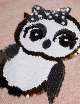 Giacca in maglia - Paillettes doubleface - rosa