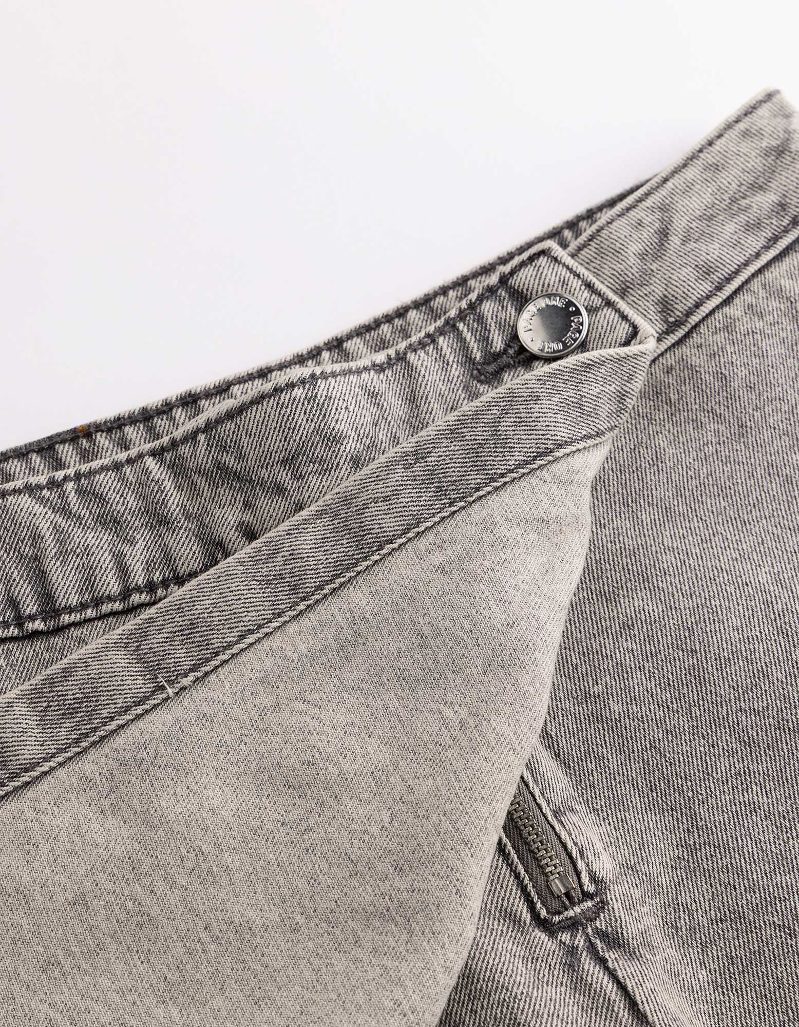 &Scaron;ortky - &scaron;ed&yacute; denim - seda