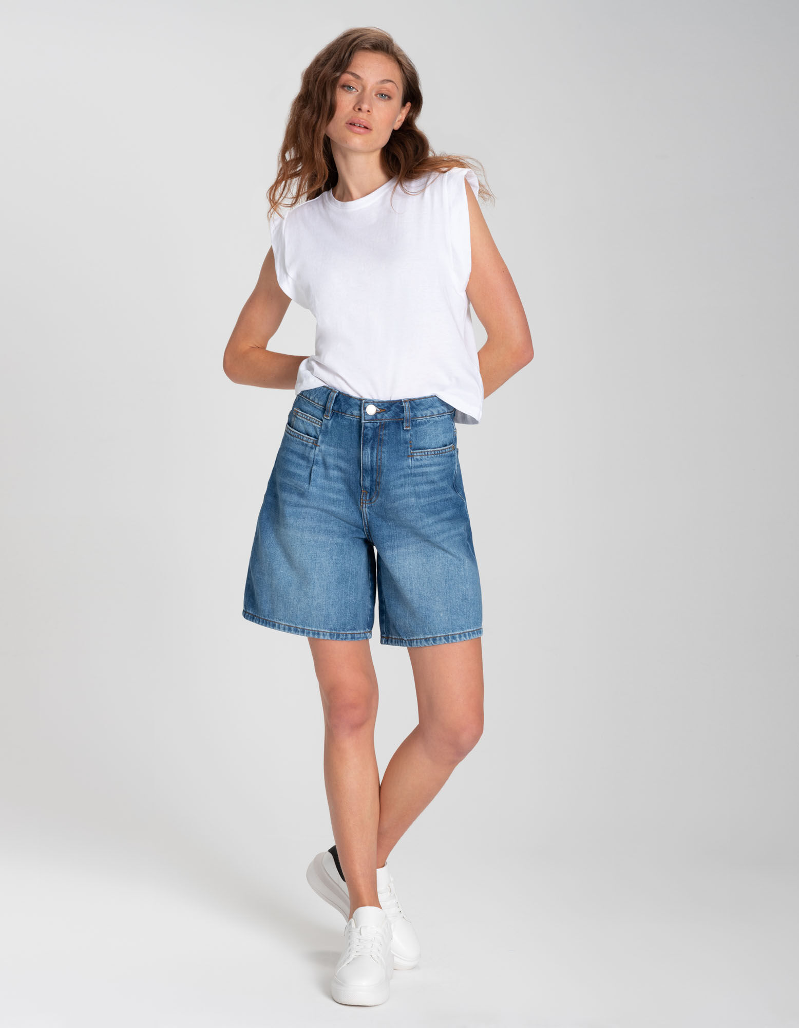 Shirt - Ronde hals - wit