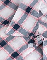 Camicia - Motivo a quadri - bianco