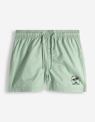 Badehose - einfarbig - dunkelgr&uuml;n