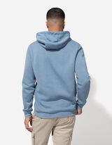 Majica s kapuljačom - mješavina pamuka - svijetlo plava