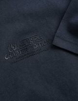 T-Shirt - Print - Dunkelblau