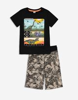 Majica kratkih rukava - Print - crna