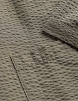 Hemd - Seersucker - dunkelgr&uuml;n