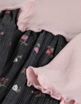 Suknelė - Sagų juostelė - sviesiai rozinis