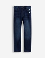 Jeans - High Waist - dunkelblau