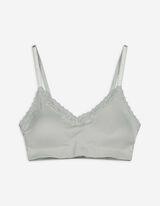 Bustier - grotendeels naadloos - lichtblauw