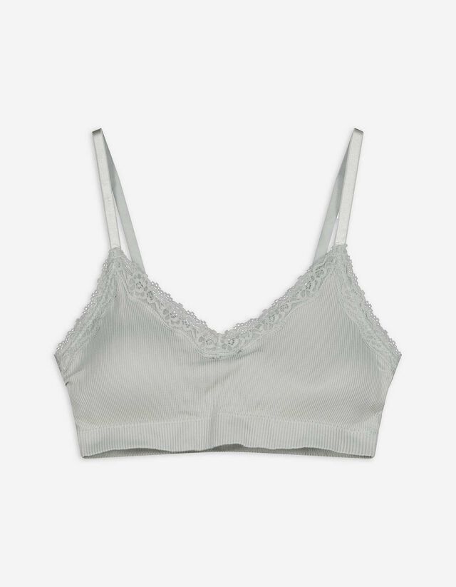 Bustier - grotendeels naadloos - lichtblauw