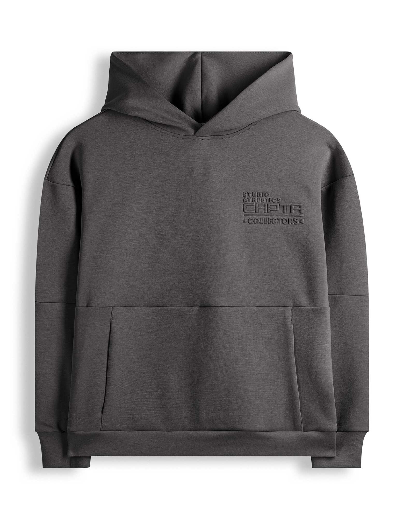 Hoodie - Scuba - Dunkelgrau