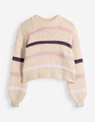 Trui - Strepen - Off-White