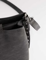 Tasche - Kunstleder - schwarz