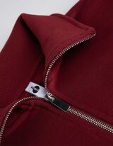 Bliuzonas - Užtrauktukas - tamsiai raudonas