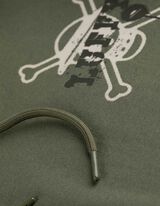 Hoodie - One Piece - dunkelgrün