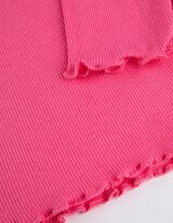 Hossz&uacute; ujj&uacute; felső - Bord&aacute;zott - pink