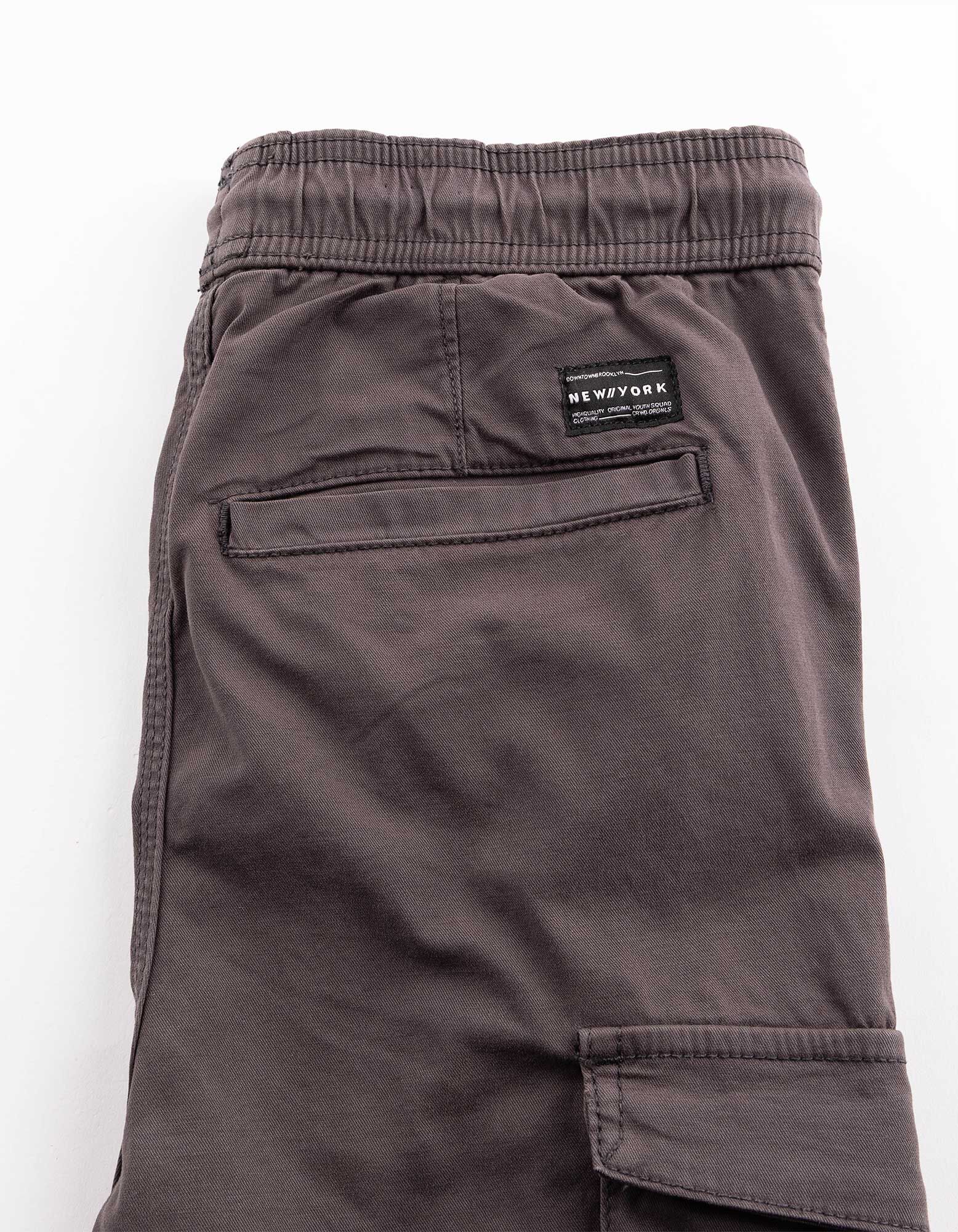 Cargohose - Jogger Fit - Dunkelgrau