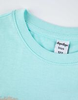 Marškinėliai - Su paveikslėliais - turkis