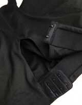 Sutien bralette - Material cu uscare rapidă - Negru