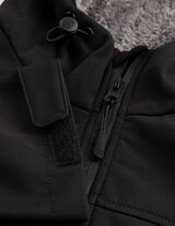 Parka - Aufgesetze Taschen - Schwarz