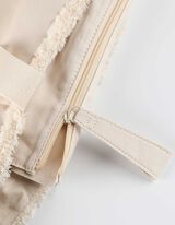 Shopper - Scomparto per monete con zip - beige