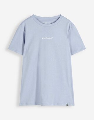 T-Shirt - Print - hellblau