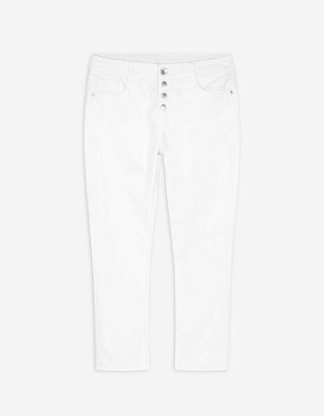 Capri broek - 7/8 lengte - wit