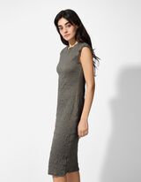 Kleid - einfarbig - gr&uuml;n