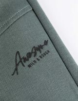 Joggingbroek - Print - donkergroen