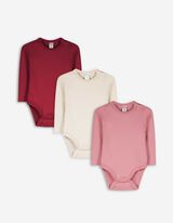 Bodi dugih rukava - Pakovanje od 3